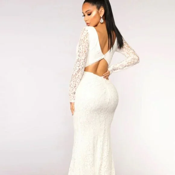 Fashion nova wedding dress - Picture 2 of 12